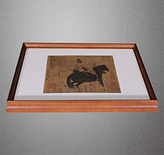 新罗书画装裱配框服务案例