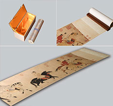 新罗馆藏书画复制博物馆书画复制服务